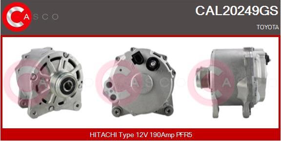 Casco CAL20249GS - Alternateur droxauto.com