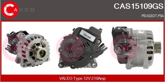 Casco CAS15109GS - Générateur démarreur droxauto.com