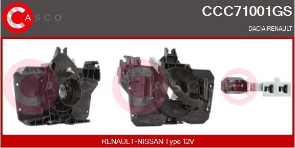 Casco CCC71001GS - Ressort tournant, Airbag droxauto.com