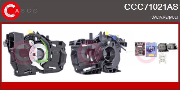 Casco CCC71021AS - Ressort tournant, Airbag droxauto.com