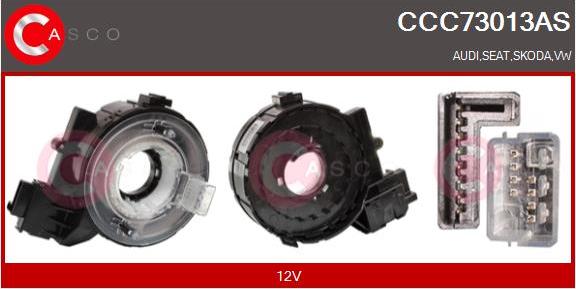 Casco CCC73013AS - Ressort tournant, Airbag droxauto.com