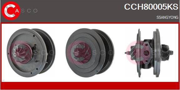 Casco CCH80005KS - Carter central, compresseur droxauto.com