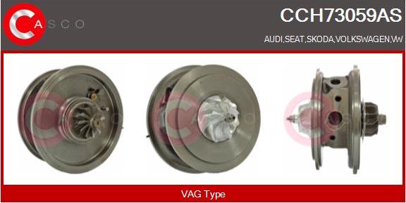 Casco CCH73059AS - Carter central, compresseur droxauto.com