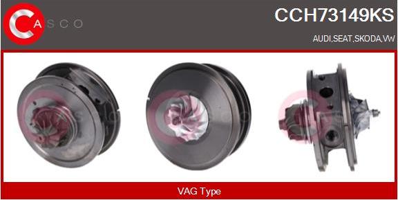 Casco CCH73149KS - Carter central, compresseur droxauto.com