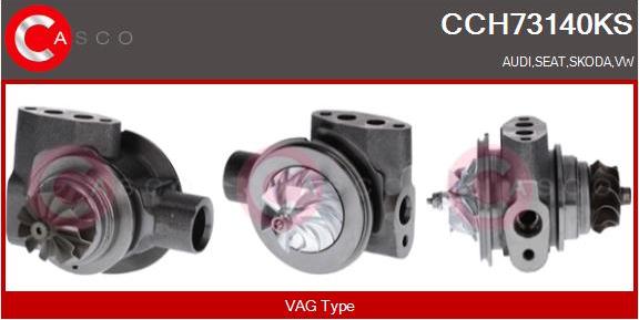 Casco CCH73140KS - Carter central, compresseur droxauto.com