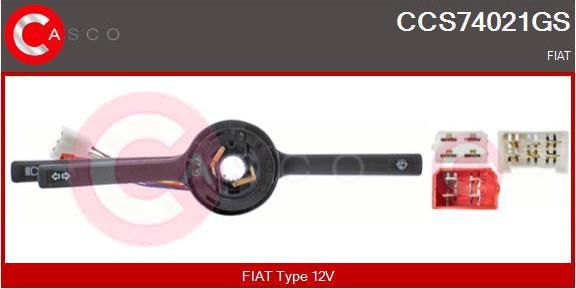 Casco CCS74021GS - Commutateur de colonne de direction droxauto.com