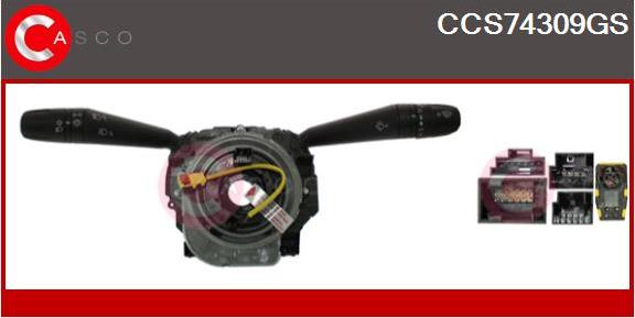 Casco CCS74309GS - Commutateur de colonne de direction droxauto.com