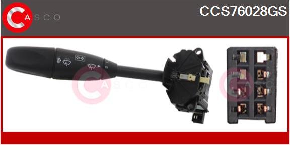 Casco CCS76028GS - Commutateur de colonne de direction droxauto.com