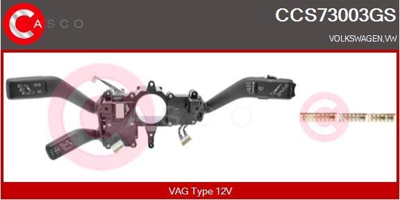 Casco CCS73003GS - Commutateur de colonne de direction droxauto.com