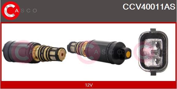 Casco CCV40011AS - Valve de réglage, compresseur droxauto.com