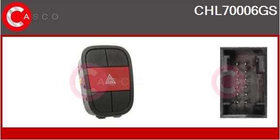 Casco CHL70006GS - Interrupteur de signal de détresse droxauto.com