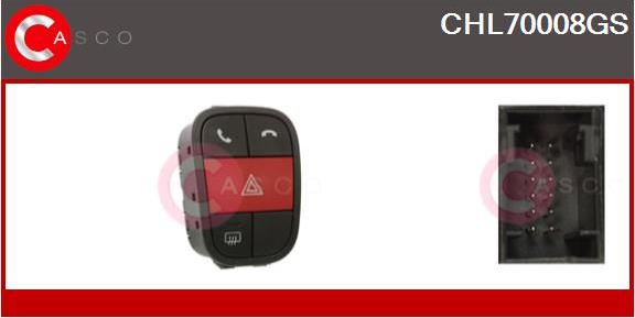 Casco CHL70008GS - Interrupteur de signal de détresse droxauto.com