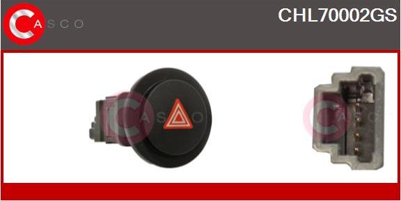 Casco CHL70002GS - Interrupteur de signal de détresse droxauto.com
