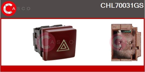 Casco CHL70031GS - Interrupteur de signal de détresse droxauto.com