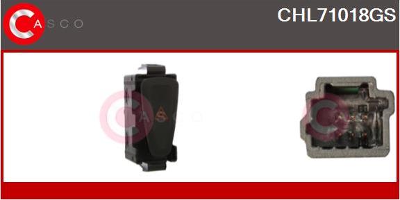 Casco CHL71018GS - Interrupteur de signal de détresse droxauto.com