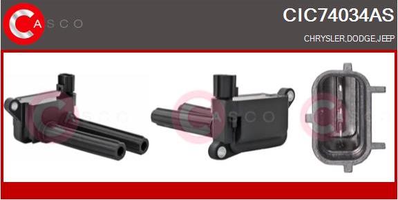 Casco CIC74034AS - Bobine d'allumage droxauto.com