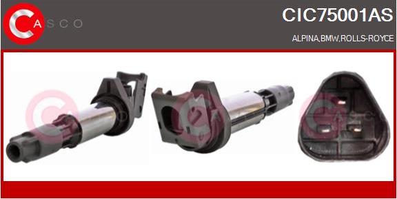 Casco CIC75001AS - Bobine d'allumage droxauto.com