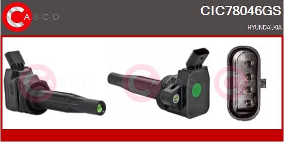 Casco CIC78046GS - Bobine d'allumage droxauto.com
