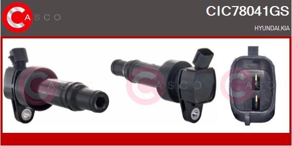 Casco CIC78041GS - Bobine d'allumage droxauto.com