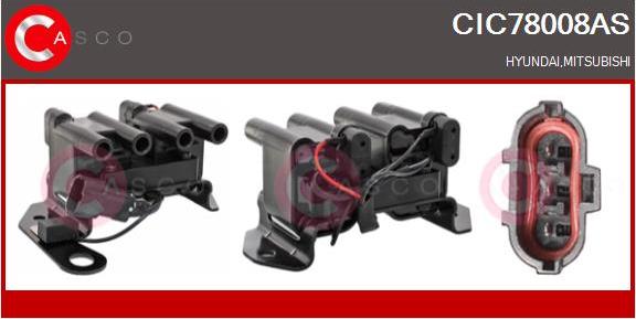 Casco CIC78008AS - Bobine d'allumage droxauto.com