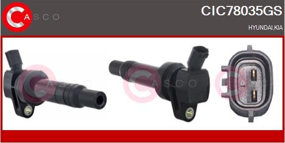 Casco CIC78035GS - Bobine d'allumage droxauto.com