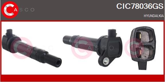 Casco CIC78036GS - Bobine d'allumage droxauto.com