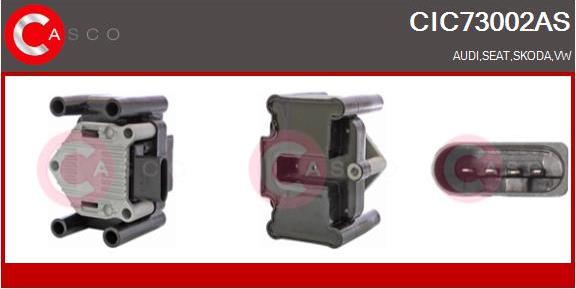 Casco CIC73002AS - Bobine d'allumage droxauto.com