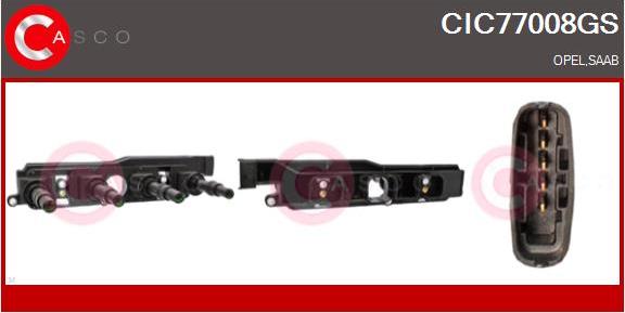 Casco CIC77008GS - Bobine d'allumage droxauto.com