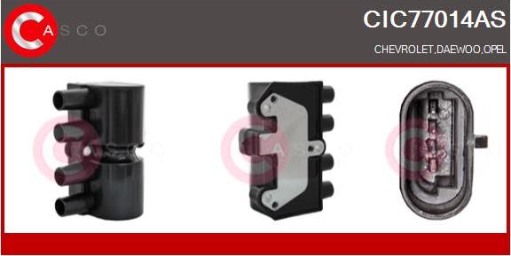 Casco CIC77014AS - Bobine d'allumage droxauto.com