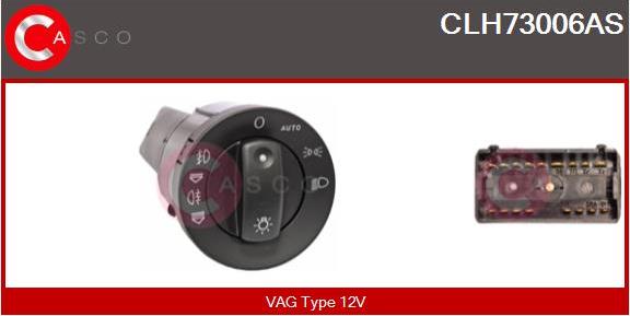 Casco CLH73006AS - Interrupteur, lumière principale droxauto.com