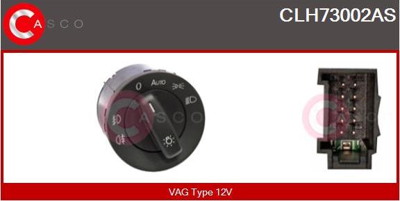 Casco CLH73002AS - Interrupteur, lumière principale droxauto.com