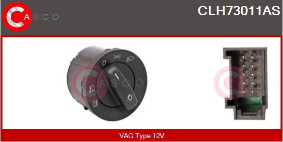 Casco CLH73011AS - Interrupteur, lumière principale droxauto.com