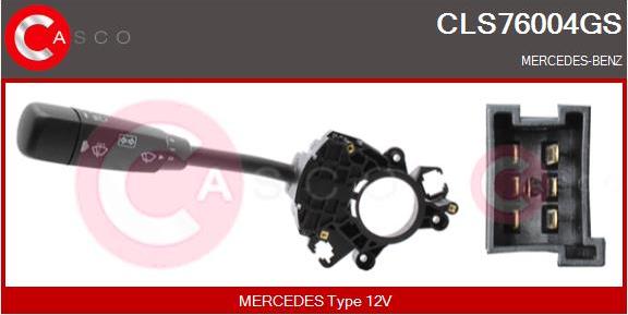 Casco CLS76004GS - Commutateur de colonne de direction droxauto.com