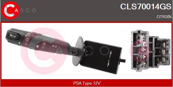 Casco CLS70014GS - Commutateur de colonne de direction droxauto.com
