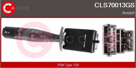 Casco CLS70013GS - Commutateur de colonne de direction droxauto.com