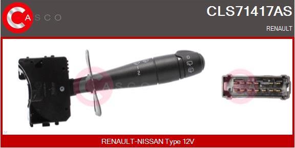 Casco CLS71417AS - Commutateur de colonne de direction droxauto.com