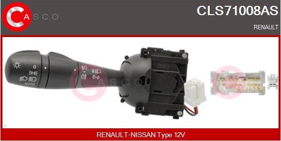 Casco CLS71008AS - Commutateur de colonne de direction droxauto.com