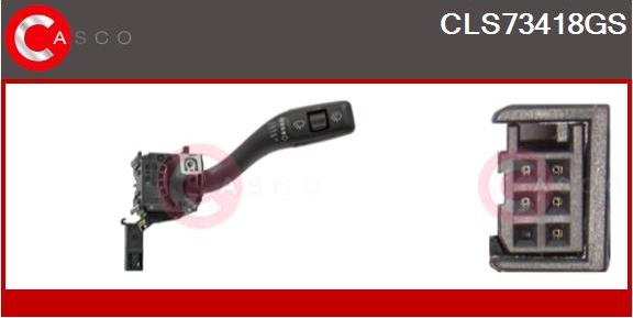 Casco CLS73418GS - Commutateur de colonne de direction droxauto.com