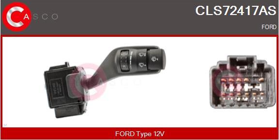 Casco CLS72417AS - Commutateur de colonne de direction droxauto.com