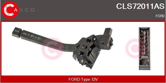 Casco CLS72011AS - Commutateur de colonne de direction droxauto.com