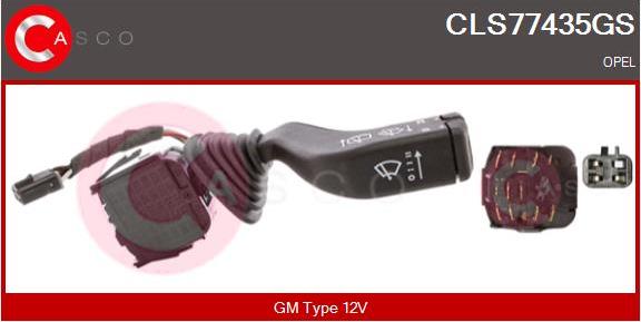 Casco CLS77435GS - Commutateur de colonne de direction droxauto.com