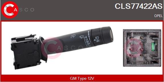 Casco CLS77422AS - Commutateur de colonne de direction droxauto.com