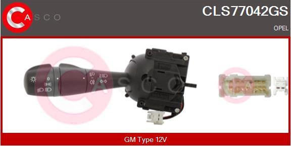 Casco CLS77042GS - Commutateur de colonne de direction droxauto.com