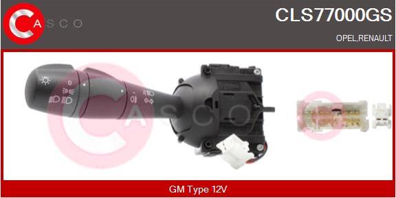 Casco CLS77000GS - Commutateur de colonne de direction droxauto.com