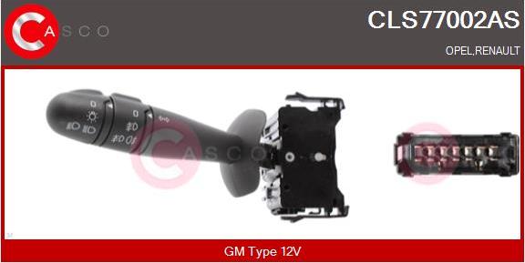 Casco CLS77002AS - Commutateur de colonne de direction droxauto.com