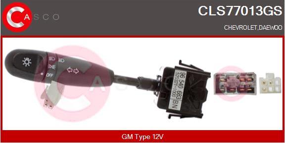 Casco CLS77013GS - Commutateur de colonne de direction droxauto.com