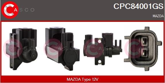 Casco CPC84001GS - Transmetteur de pression, contrôle des gaz d'échappement droxauto.com