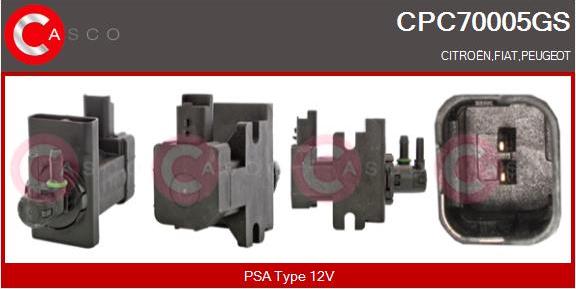 Casco CPC70005GS - Capteur de pression, turbocompresseur droxauto.com