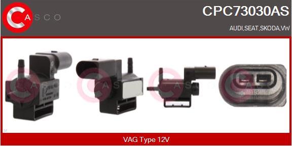 Casco CPC73030AS - Transmetteur de pression, contrôle des gaz d'échappement droxauto.com