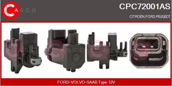 Casco CPC72001AS - Transmetteur de pression, contrôle des gaz d'échappement droxauto.com